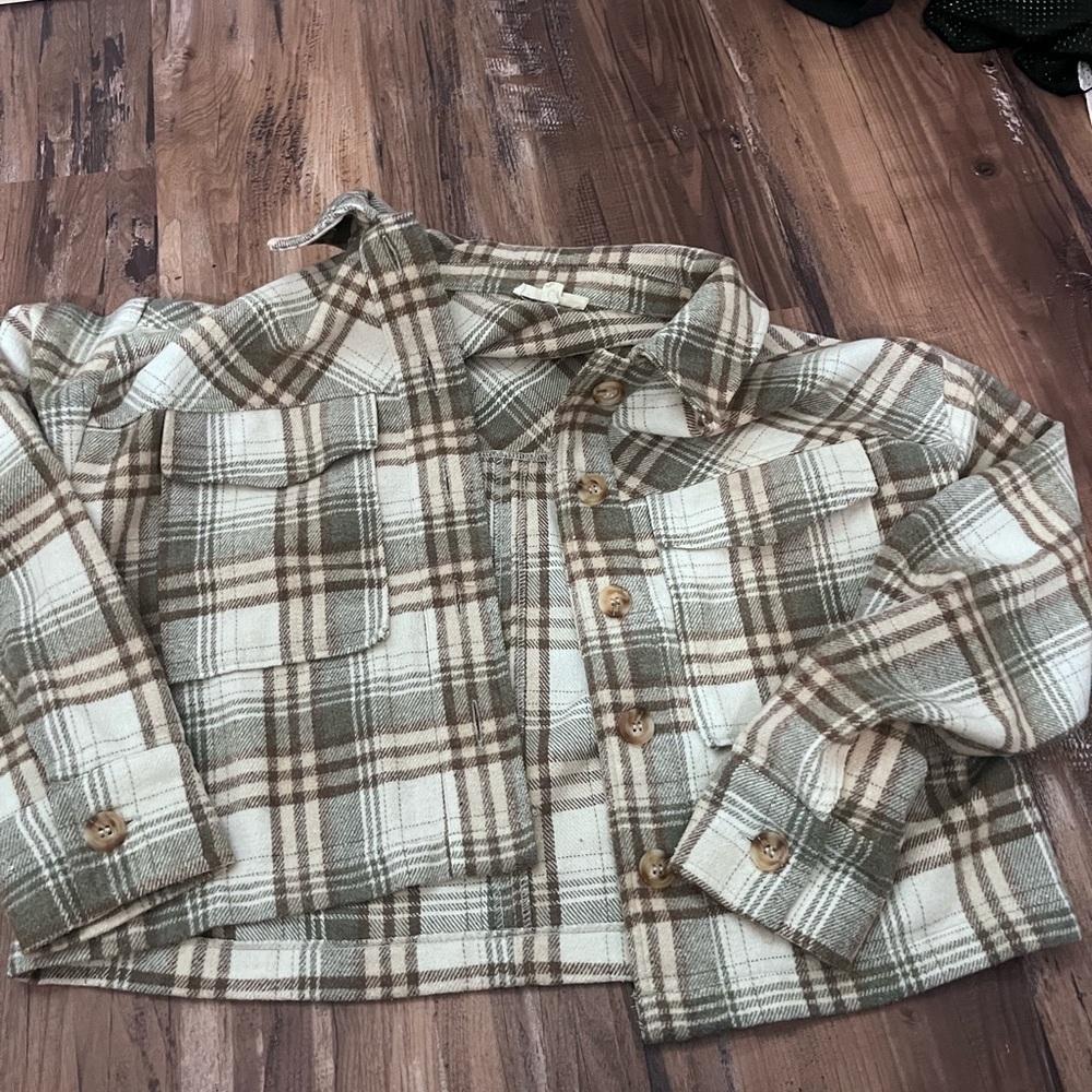 Pacsun plaid shacket